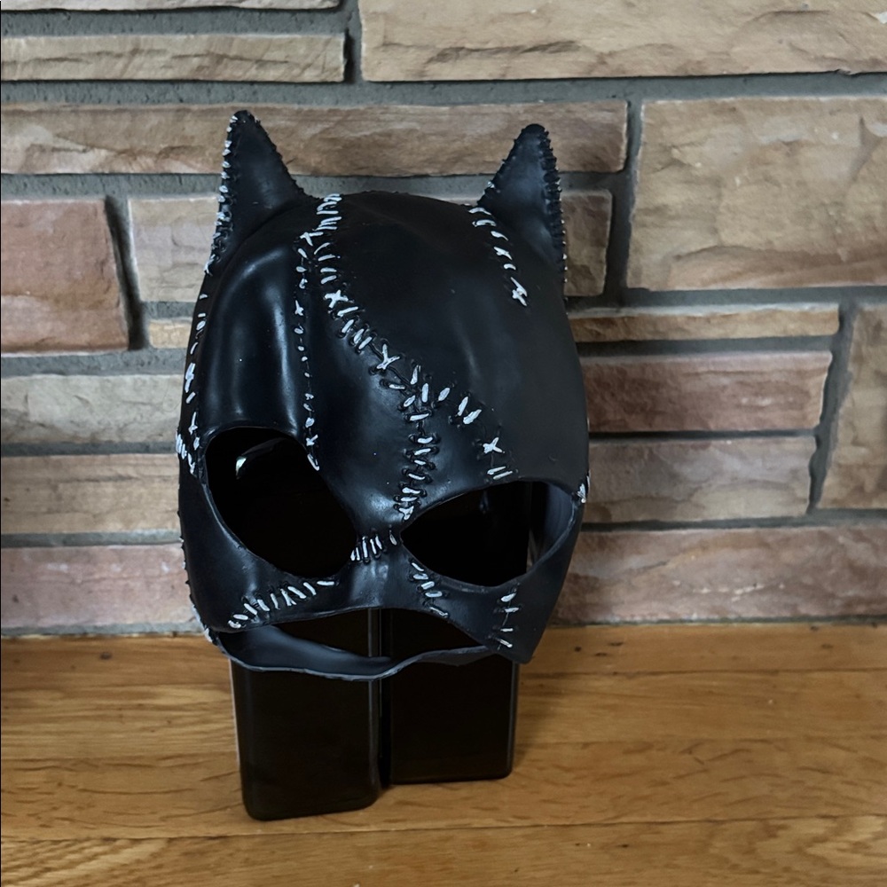 Stitched Black Cat Mask
